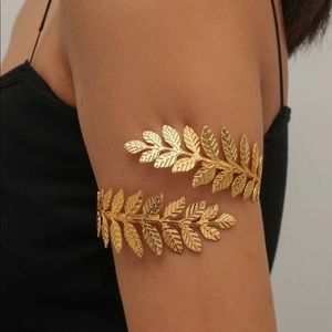 Gold Leaf Arm Cuff